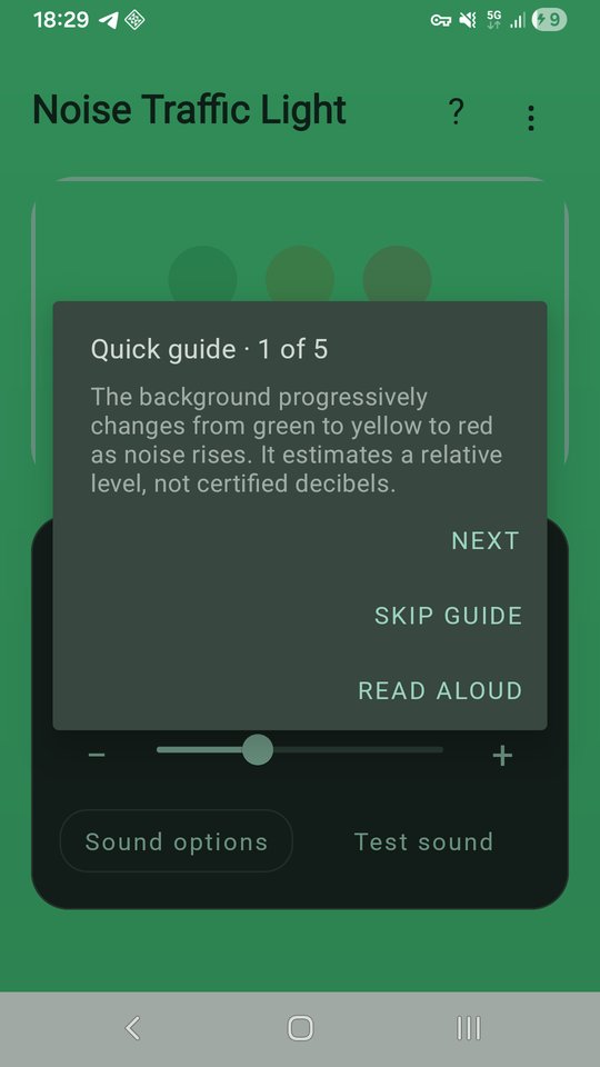Noise Traffic Light 6