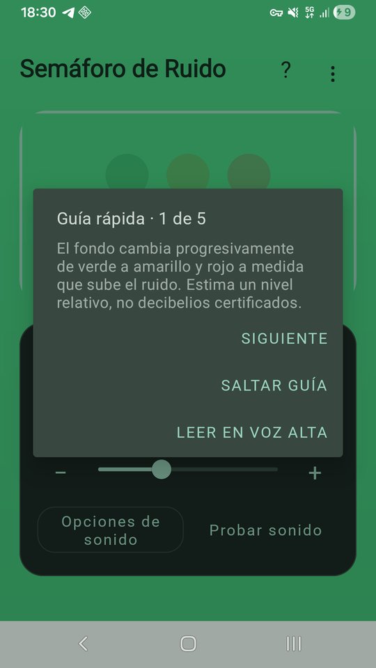 Semáforo de Ruido 6